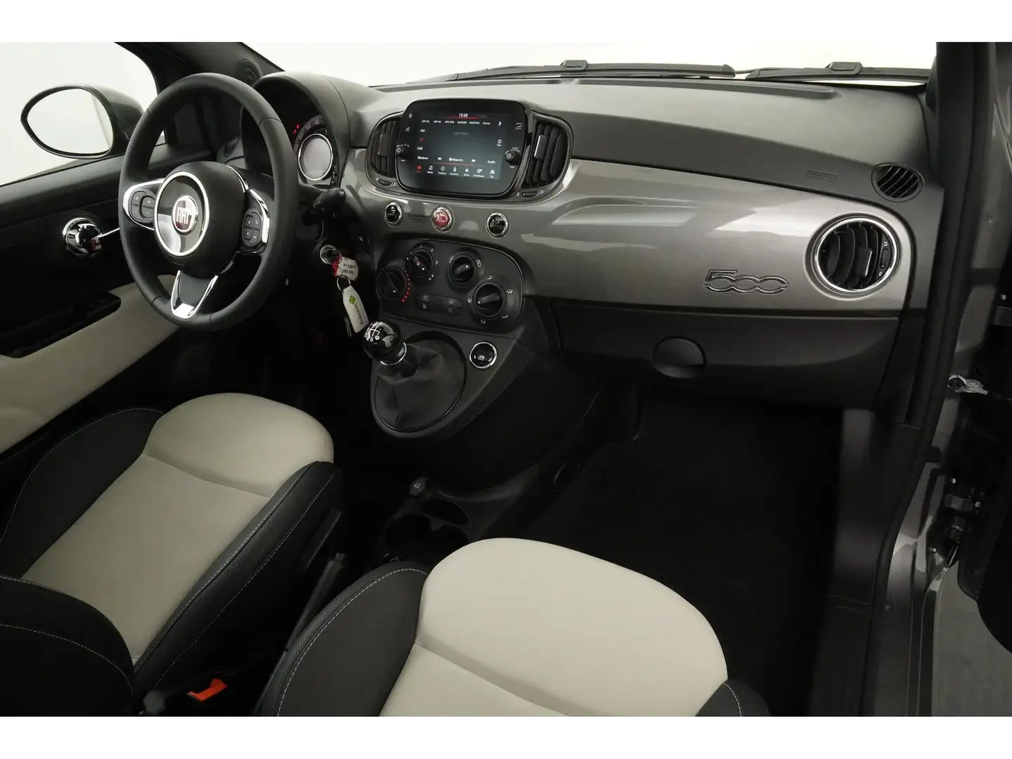 Fiat 500 1.0 Hybrid Dolcevita | Panoramadak | Apple Carplay Grey - 2