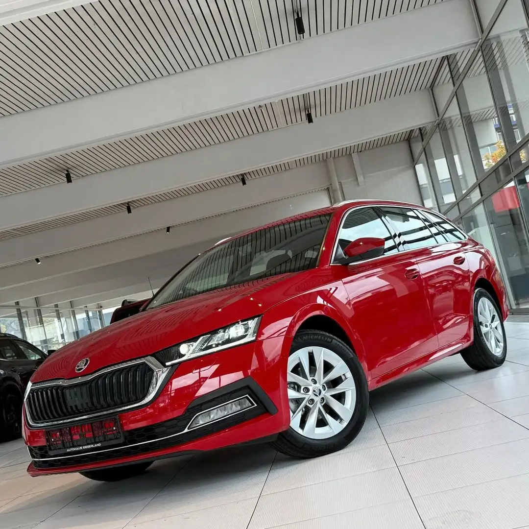 Skoda Octavia Combi First Edition/ACC/PDC/NAVI/TOTWNKL Rot - 1