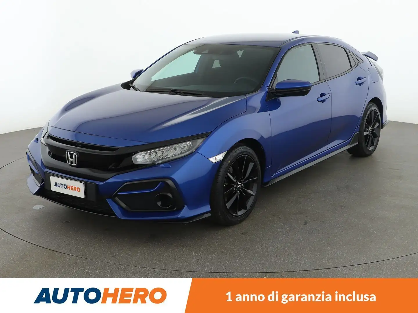 Honda Civic 1.0 VTEC Elegance Bleu - 1