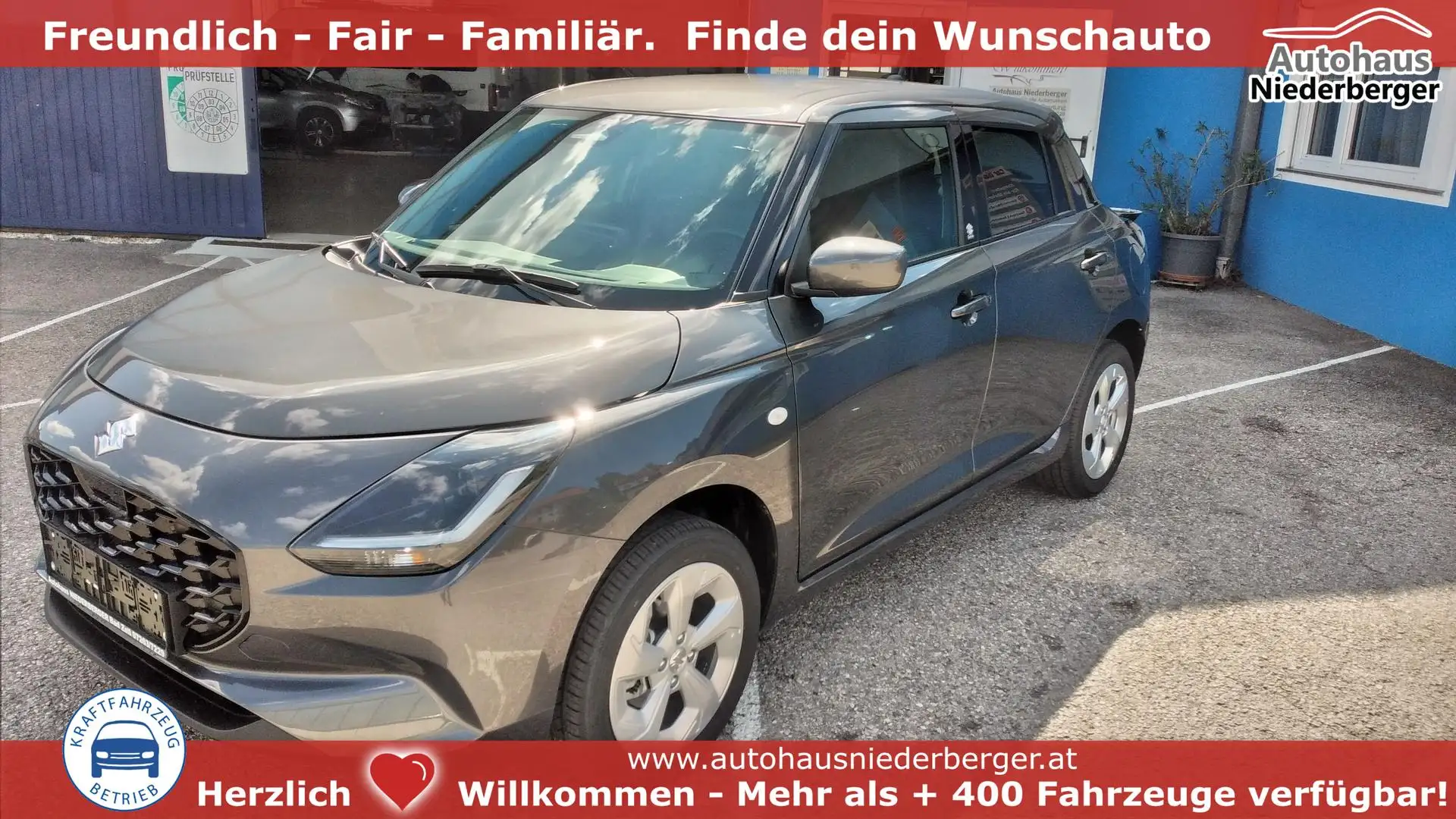 Suzuki Swift Hybrid Allgrip Shine *Neues Modell* 60 kW (82 P... Grau - 1