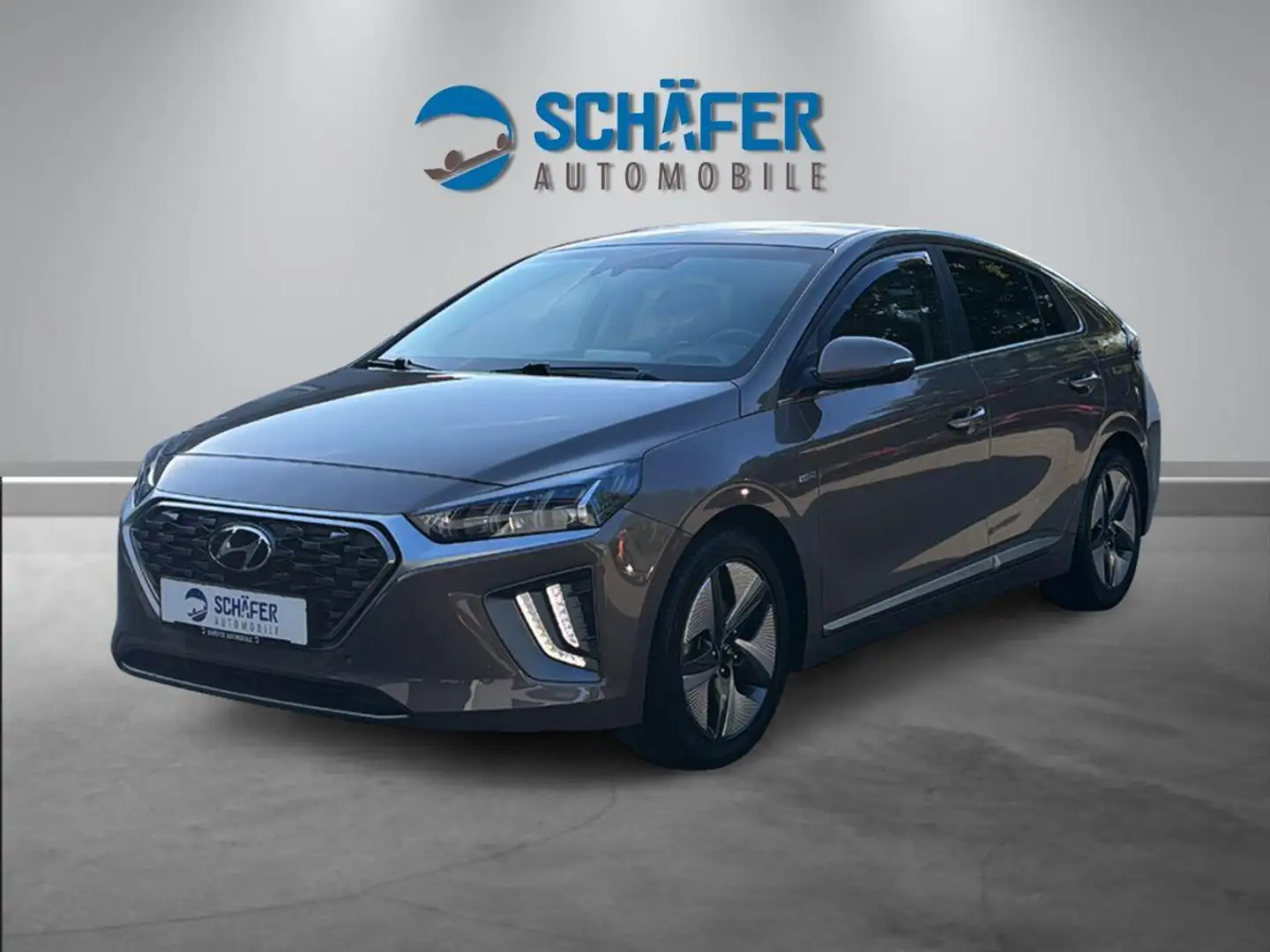 Hyundai IONIQ Premium Hybrid #LED #ASSIST #KAM #LEDER Grau - 1