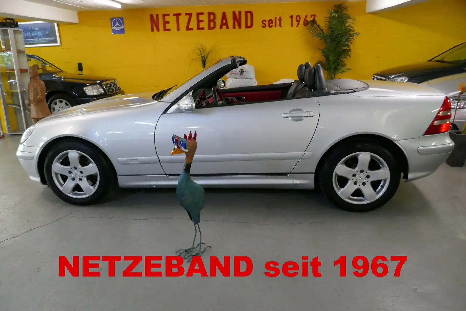 Mercedes-Benz SLK 320 GARANTIE- Classic Data 2+  - 2. Hand-Standheizung! Silber - 1
