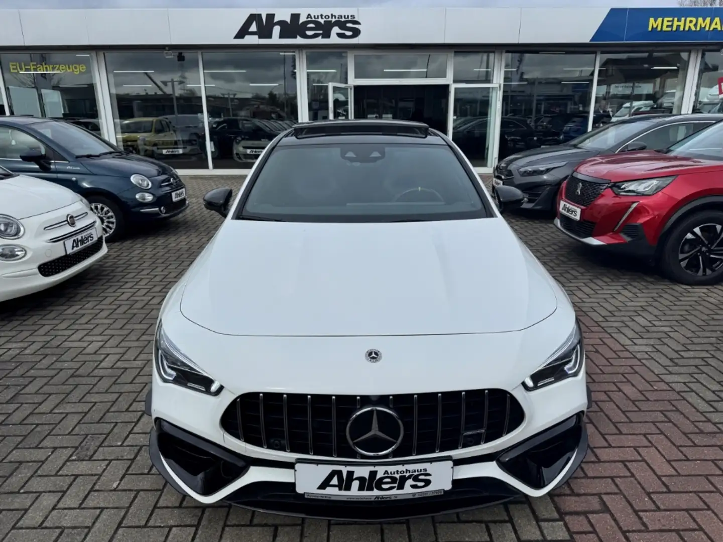 Mercedes-Benz CLA 45 AMG S+AERODYNAMIK+PANO+MULTIBEAM+ Blanco - 2