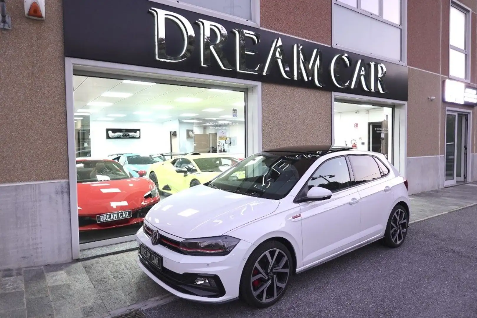 Volkswagen Polo GTI 2.0 TSI DSG TETTO-VIRTUAL-ALCANTARA-18" Wit - 1