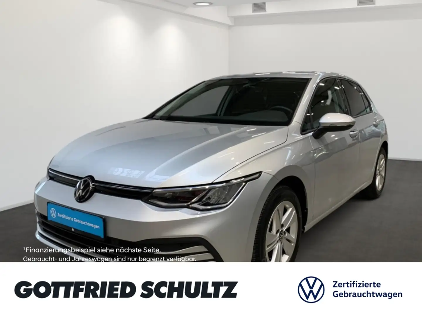 Volkswagen Golf VIII LIFE TDI DSG SITZHEIZUNG NAVI EINPARKHILFE KA Silber - 1