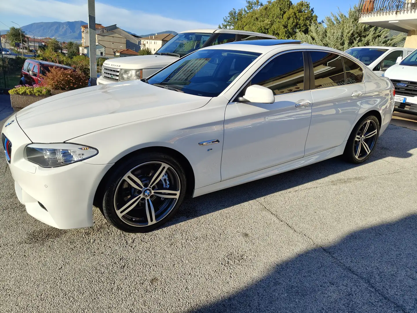 BMW 520 Serie 5 F10 Berlina 520d Msport Blanc - 1