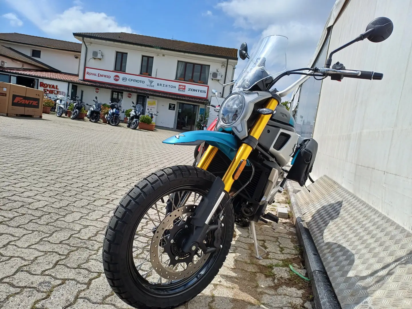 CFMOTO 700 CL-X ADV Blu/Azzurro - 1