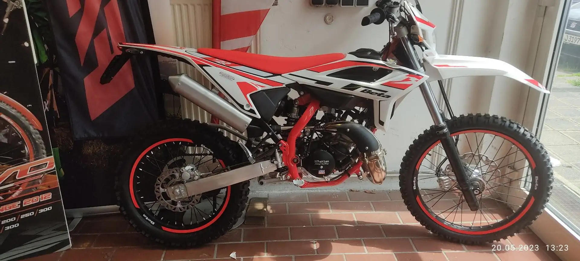 Beta RR 50 Sport Enduro rot oder weiss Weiß - 1