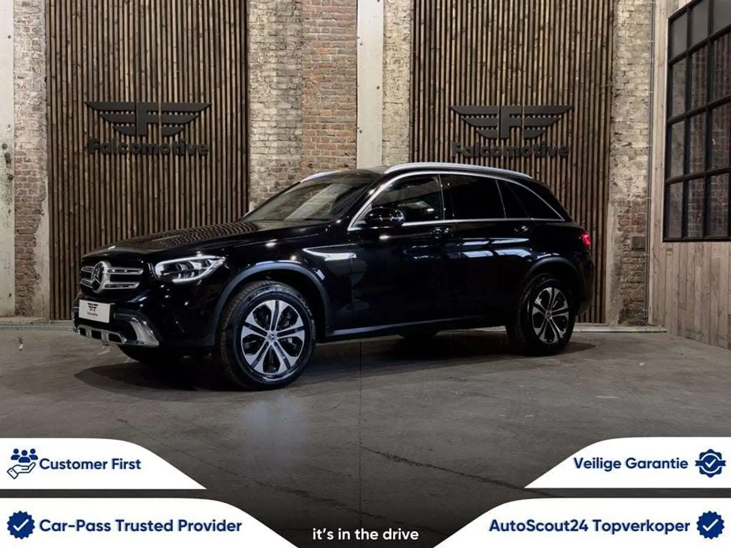 Mercedes-Benz GLC 300 de*PHEV*4-MATIC*SLECHTS 39.967 KM*NAVI-MBUX*DA Gris - 1