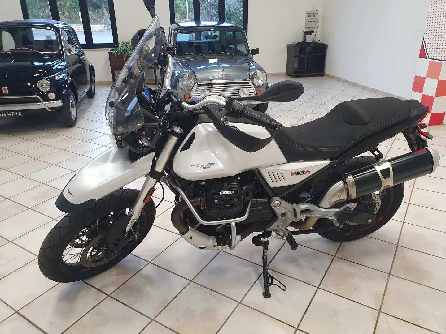 Moto Guzzi V 85 TT ABS. ENDURO STRADALE * White - 1