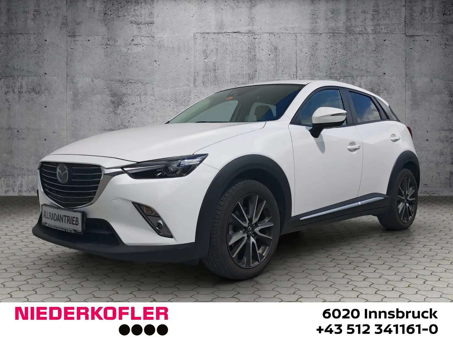 Mazda CX-3 CX-3 G150 AWD Revolution Top Aut. Weiß - 1