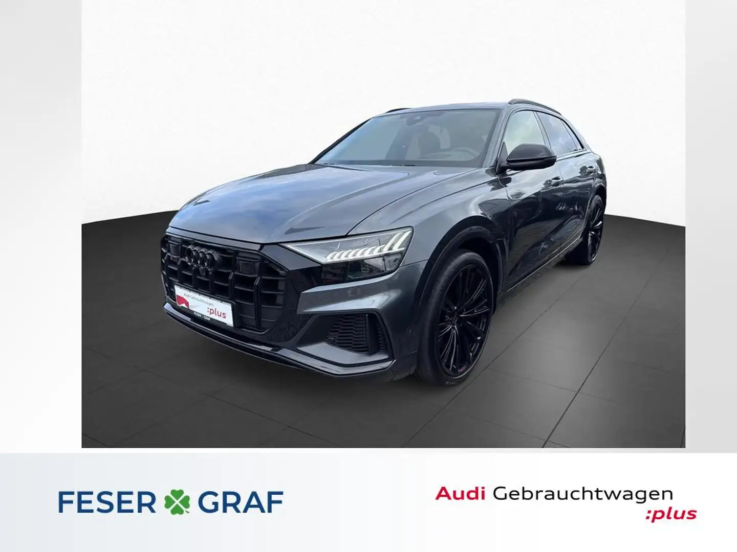 Audi SQ8 qu. tiptr. AHK+B&O+MATRIX+PANO Grau - 1