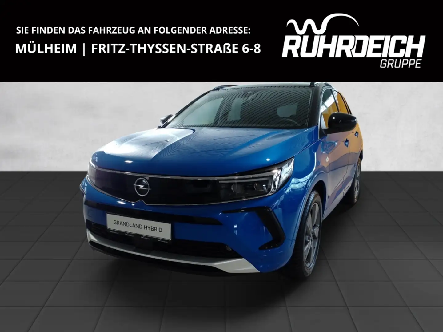 Opel Grandland Ultimate Plug-in-Hybrid NAVI ALLWETTER SHZ KLIMAAU Bleu - 1