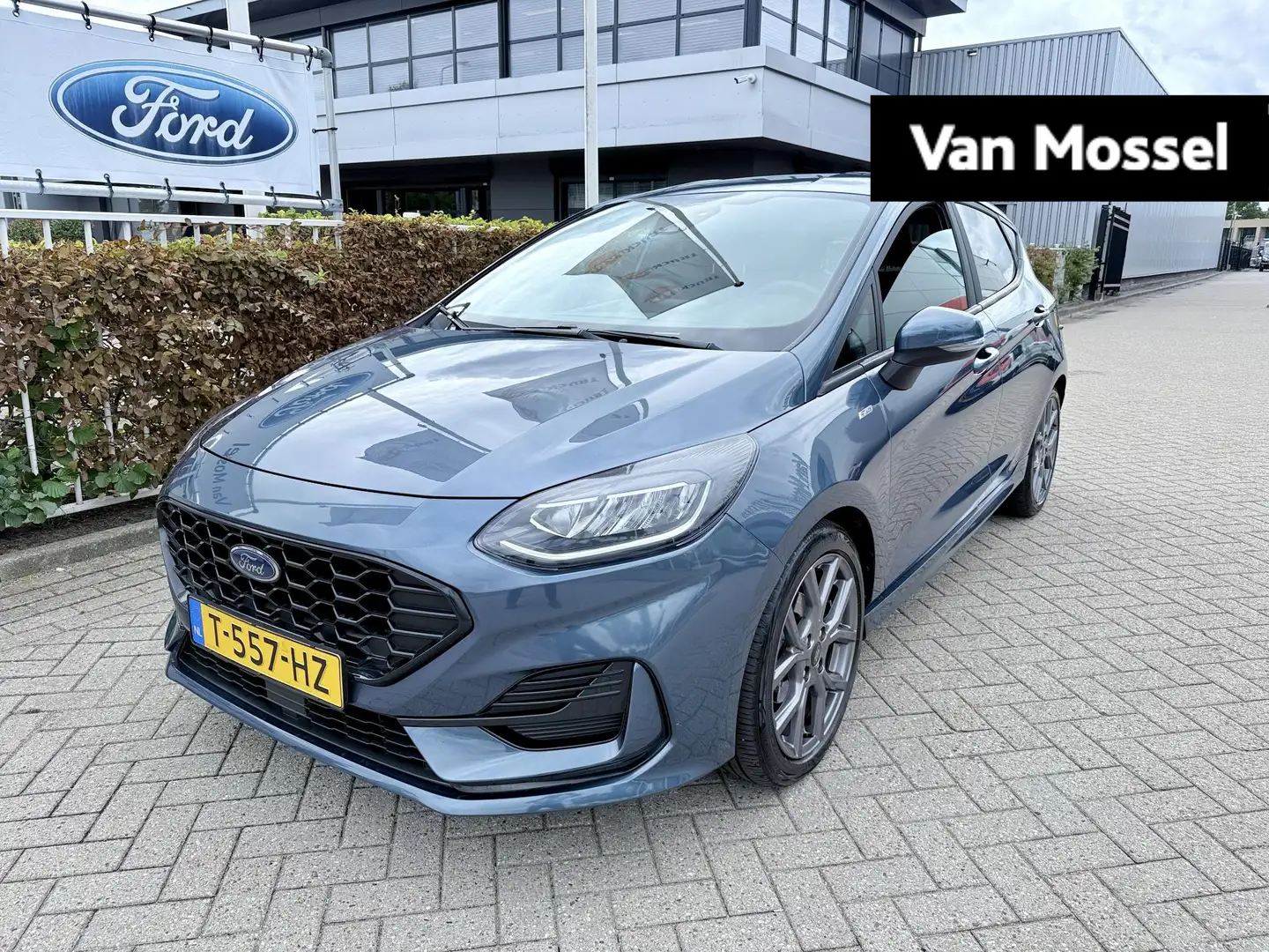 Ford Fiesta 1.0 EcoBoost Hybrid ST-Line X Navigatie | Winterpa Bleu - 1