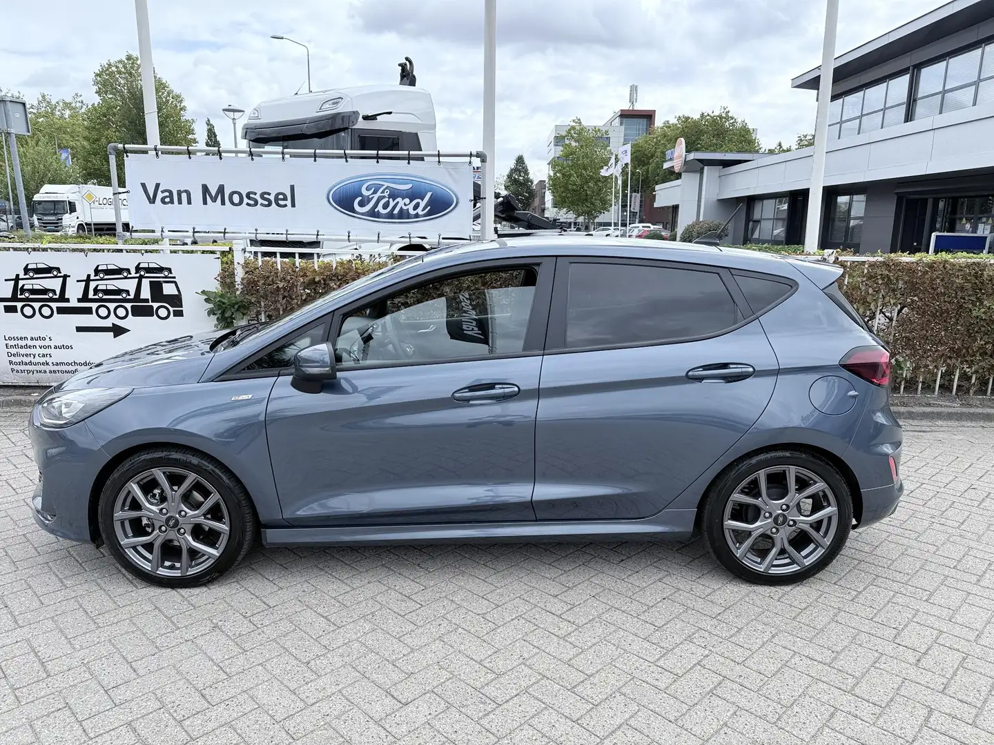 Ford Fiesta 1.0 EcoBoost Hybrid ST-Line X Navigatie | Winterpa Bleu - 2