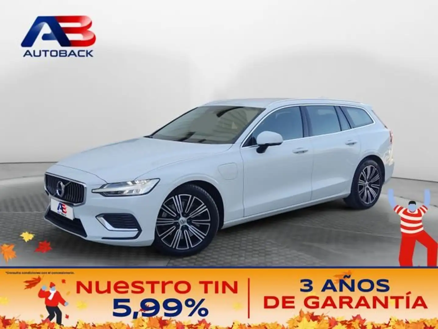Volvo V60 2.0 T6 AWD Recharge Inscription Auto Blanco - 1