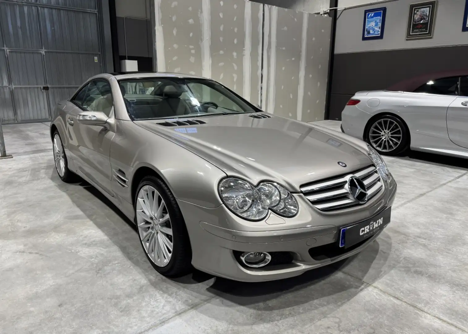 Mercedes-Benz SL 350 Aut. Argent - 1