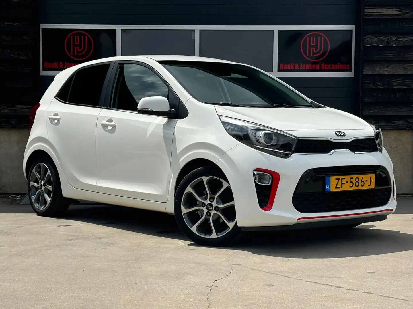 Kia Picanto 1.0 CVVT Design Edition - Camera - Cruise - Navi - White - 2