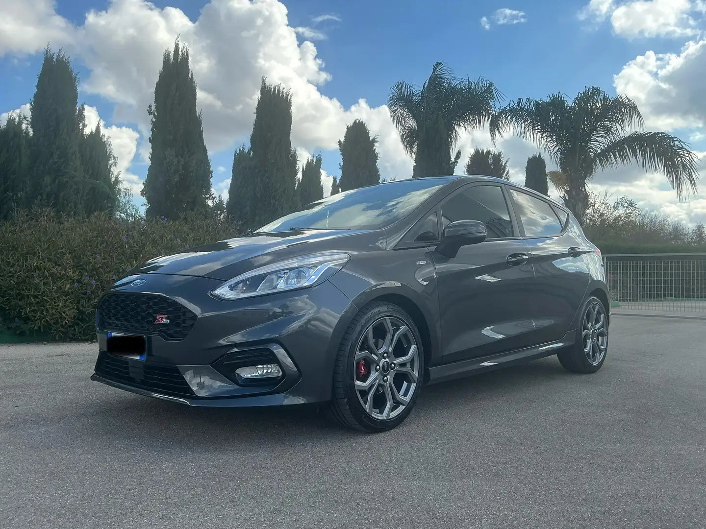 Ford Fiesta Fiesta VII 2017 5p 5p 1.5 tdci ST-Line 85cv Gris - 1