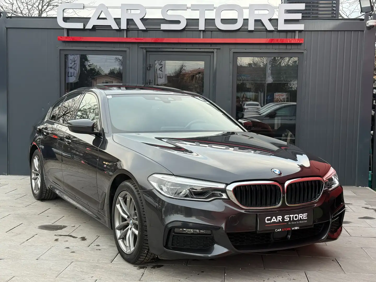 BMW 520 d|xD|M-Sport|Schiebe|Sitzk|HUD|360°|Abstand|Key Grau - 1