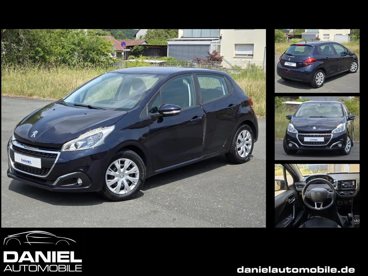 Peugeot 208 82 Active 1.HD+5-TÜRIG+KLIMA+PDC+TEMP.+EURO6 Bleu - 1