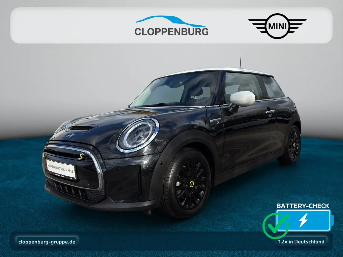 MINI Cooper SE StHz+StKlima+Navi+SHZ+Klimaaut.+LED+BT Schwarz - 1