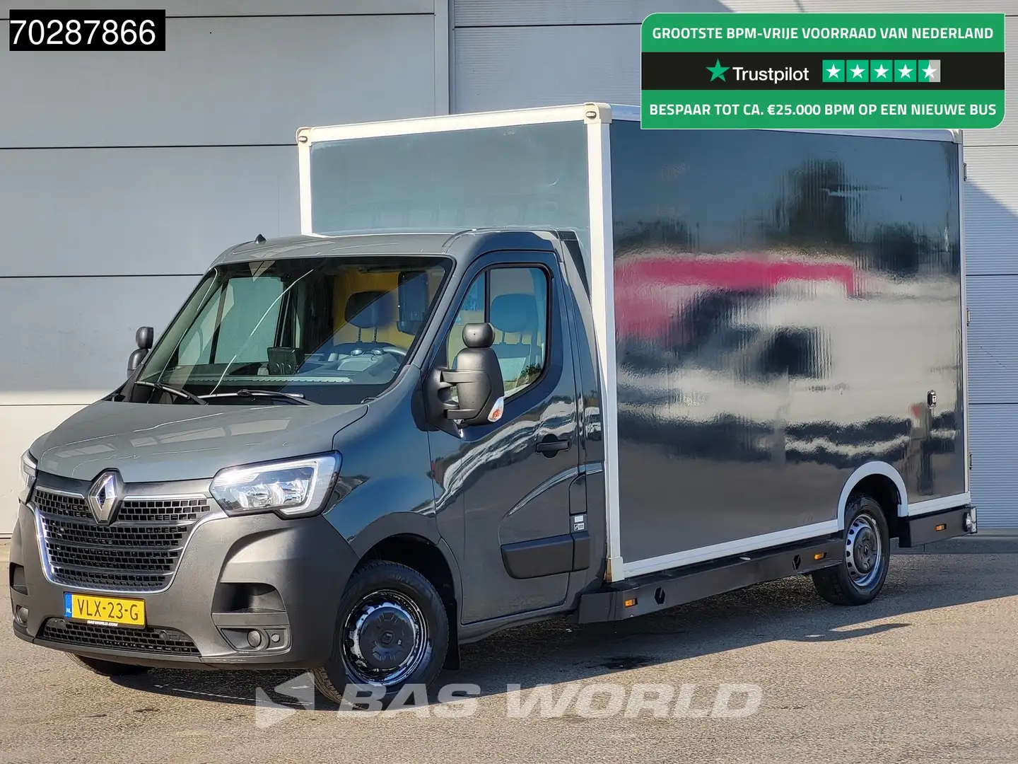 Renault Master 150PK Bakwagen Airco Cruise Luchtvering Meubelbak - 1