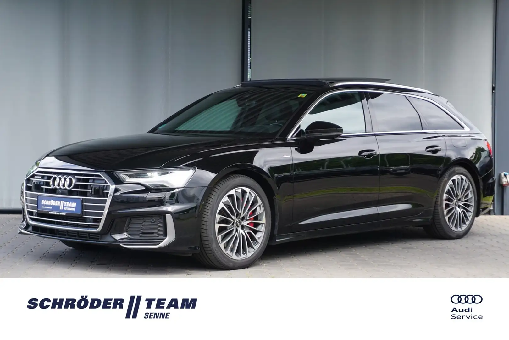 Audi A6 Avant 55 TFSI e S line HD-Matrix Assist+ Pano A Schwarz - 1