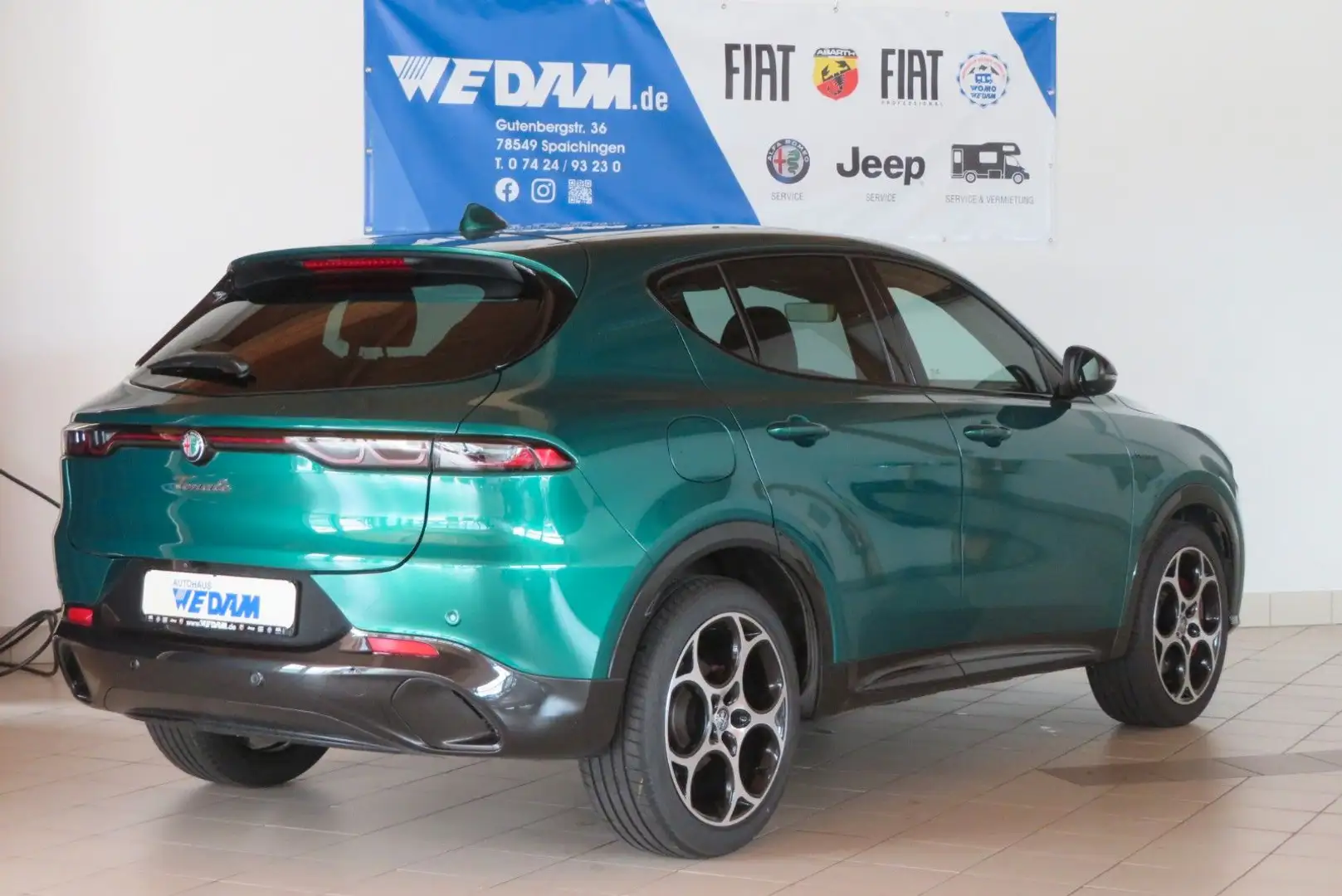 Alfa Romeo Tonale Veloce 1.5 VGT 160PS 48V Hybrid Grün - 2