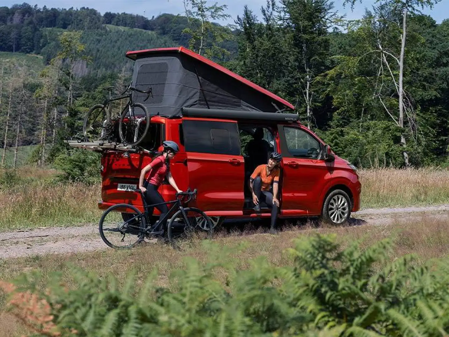 Ford Tourneo Custom Nugget 320 L2 Active NEUES MODELL Rot - 2