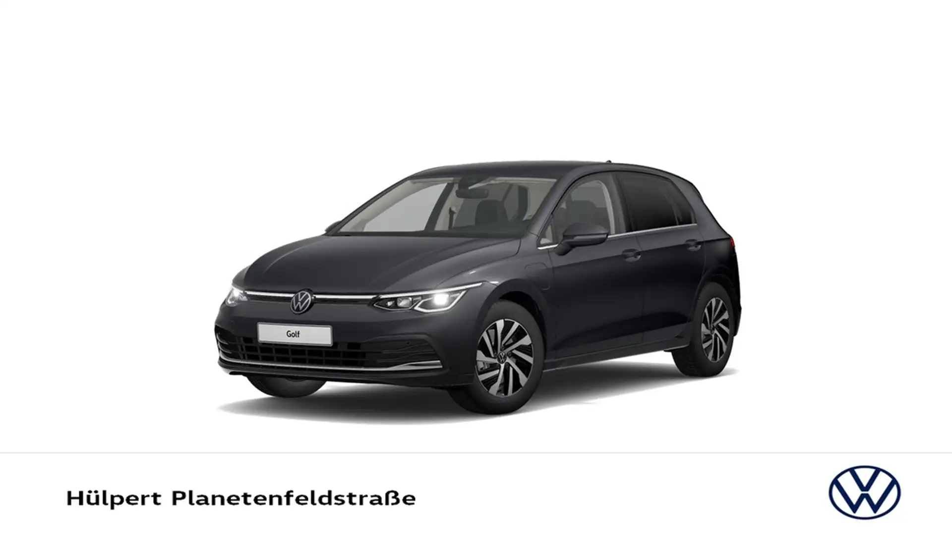 Volkswagen Golf VIII 1.4 HYBRID STYLE CAM ACC NAVI SITZHEIZ Grijs - 2