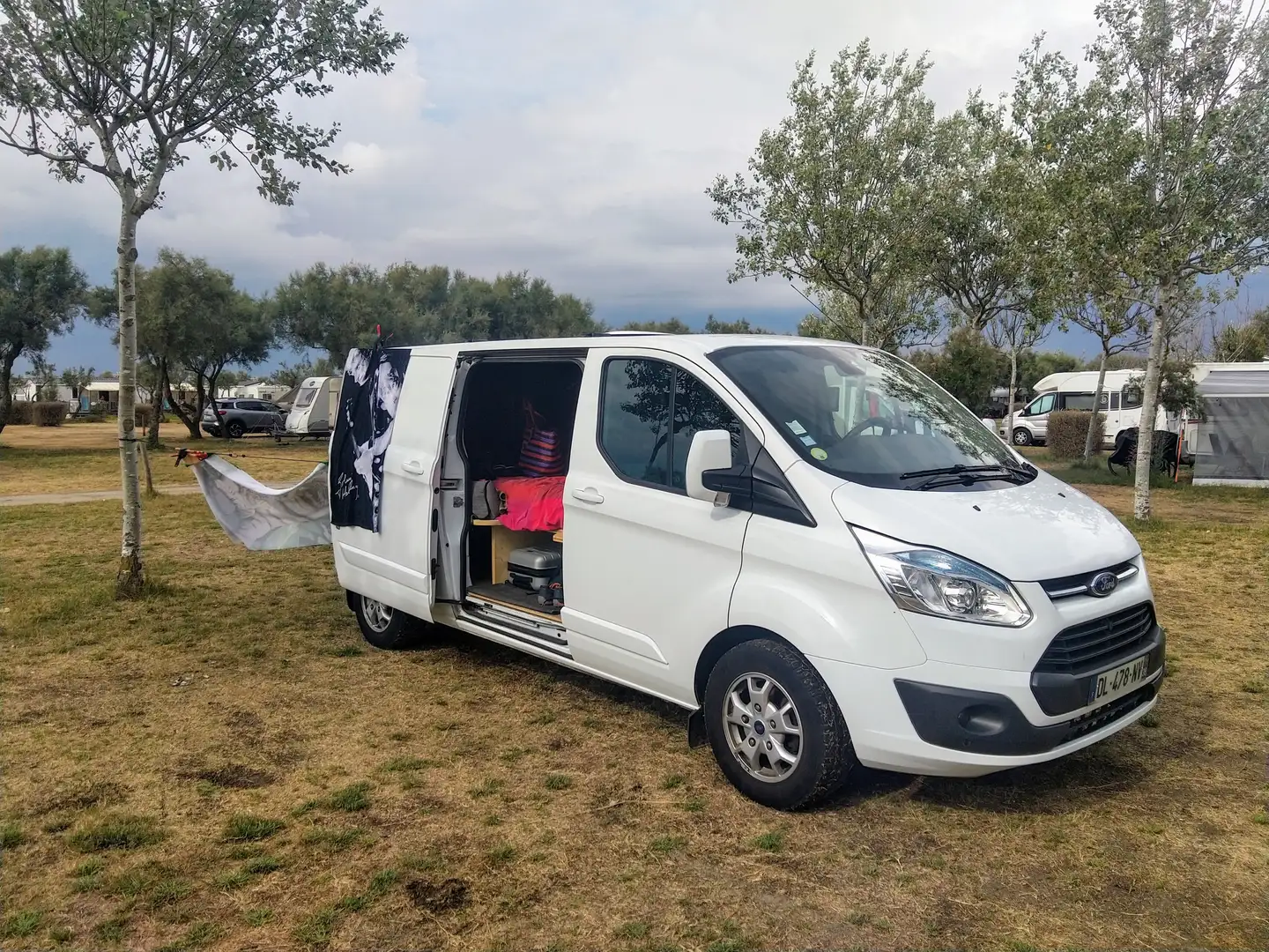 Ford Transit Custom TRANSIT CUSTOM FOURGON 290 L2H1 2.2 TDCi 125 TREND Blanc - 2