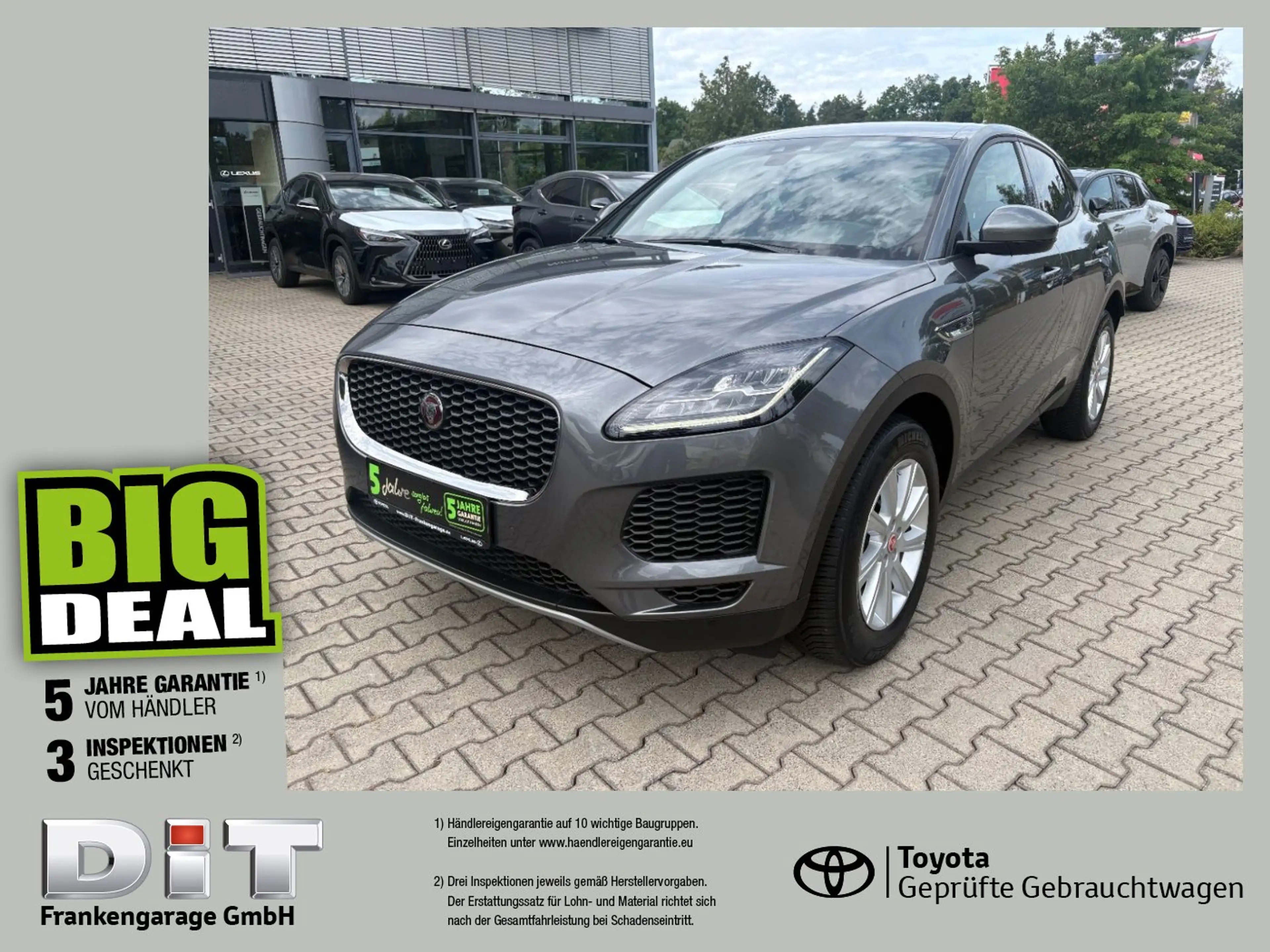 Jaguar E-Pace P250 S ACC+LED+Navi+SHZ+2xKlima+Kam.+LM