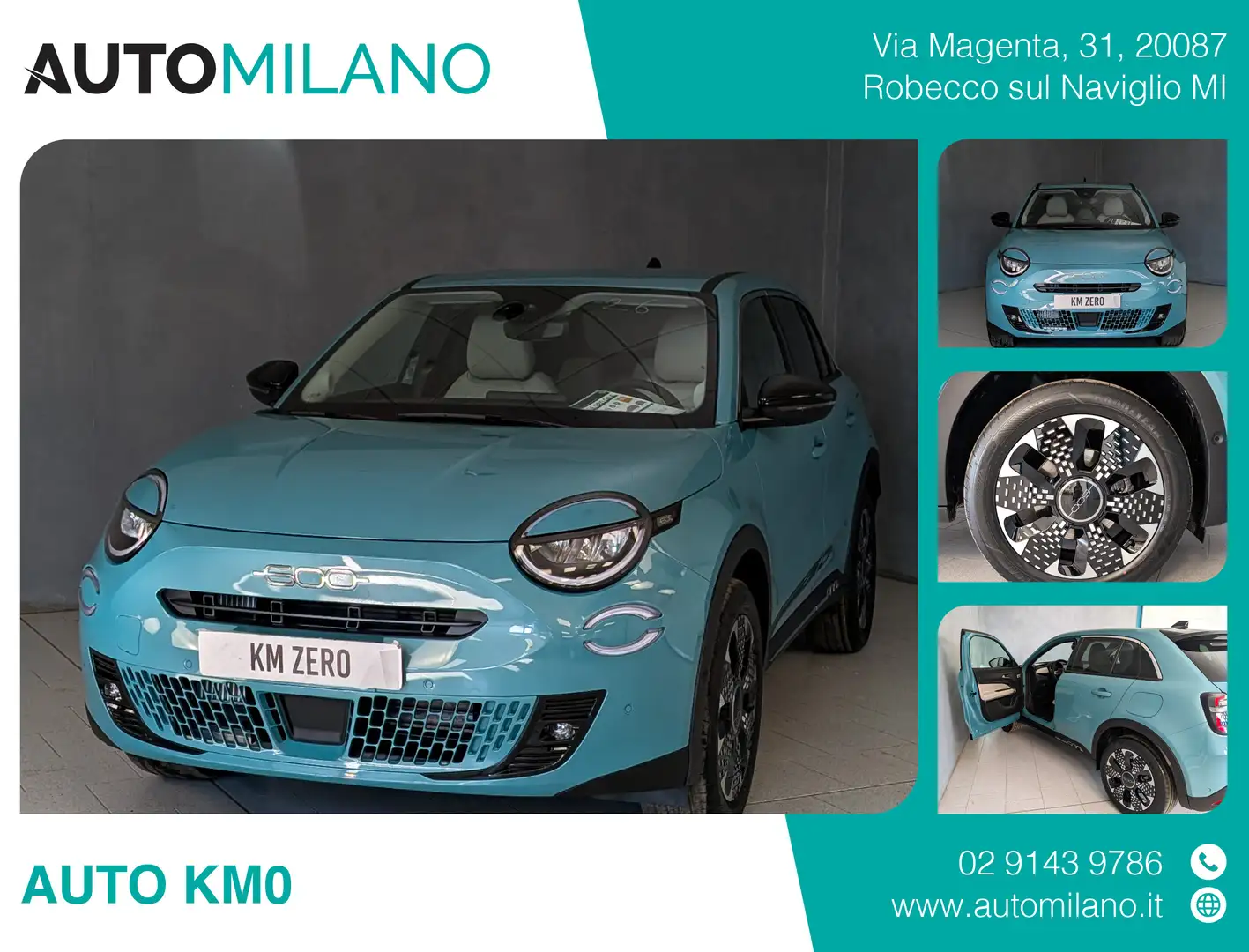 Fiat 600 1.2 HYBRID 100CV AUTOMATIC LA PRIMA - 1