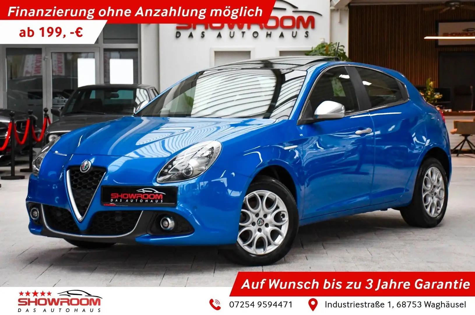 Alfa Romeo Giulietta Super Panorama Bi-Xenon DAB Blau - 1