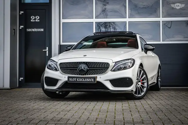 Mercedes-Benz C-klasse Coupé AMG-LINE|PREMIUM|PANO|360|BURMESTER