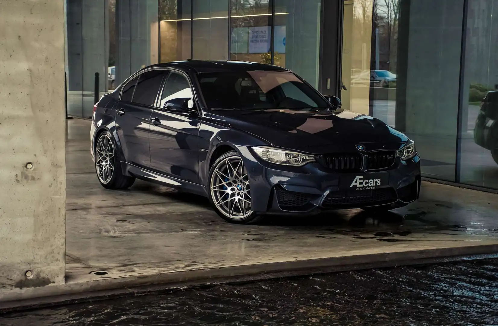 BMW M3 ***30 JAHRE JUBI / 1 OF 500 /BI-COLOR /BELGIAN *** Bleu - 1
