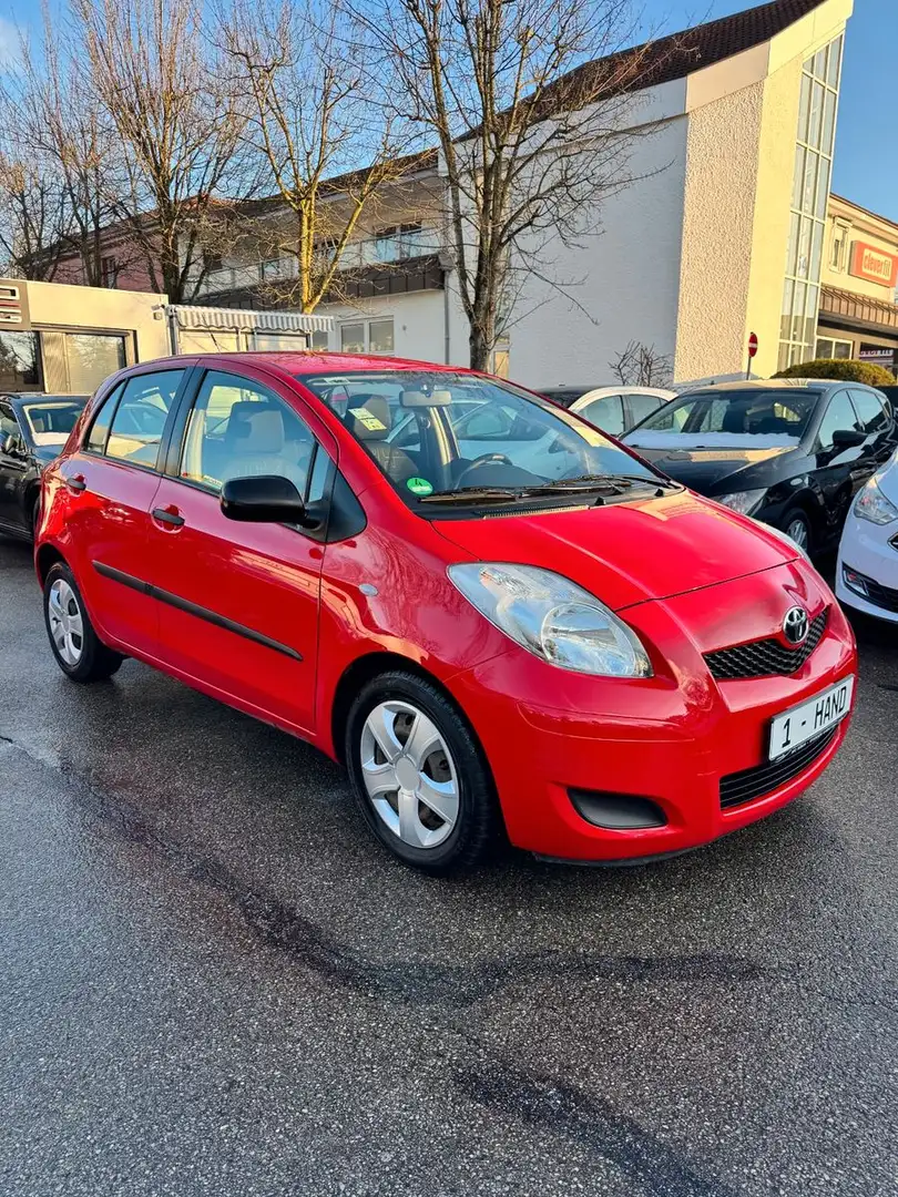Toyota Yaris Cool*1.HAND*KLIMA*101PS*PDC*TÜV NEU* Rot - 1