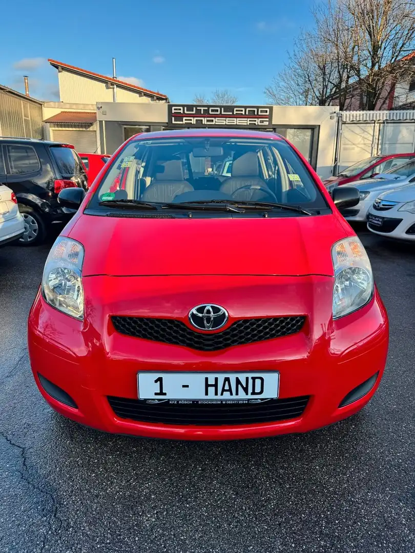 Toyota Yaris Cool*1.HAND*KLIMA*101PS*PDC*TÜV NEU* Rot - 2