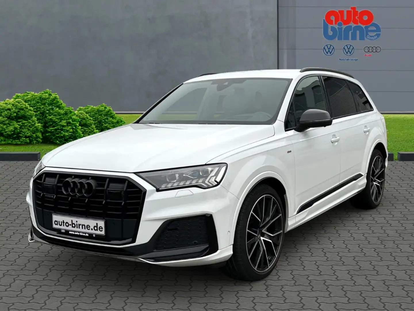 Audi Q7 50 TDI quattro S-line HUD Luftfederung Navi Leder Weiß - 1