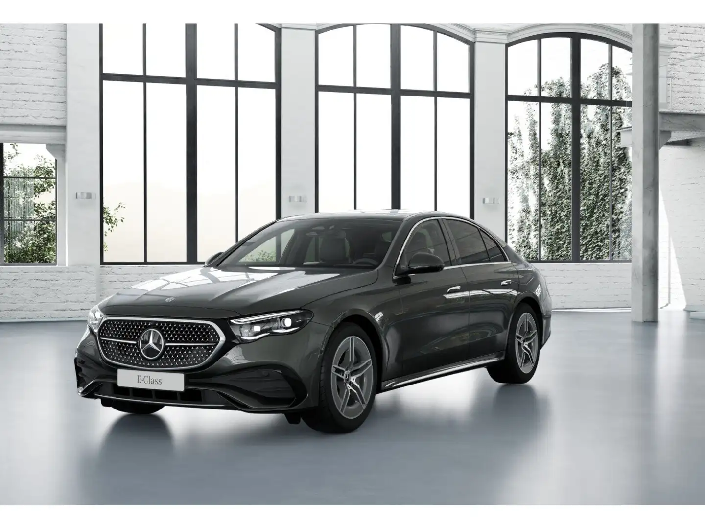 Mercedes-Benz E 220 d AMG+AMBIENTE+DISTRO+MEMORY+MBUX+360°KAM Grau - 1