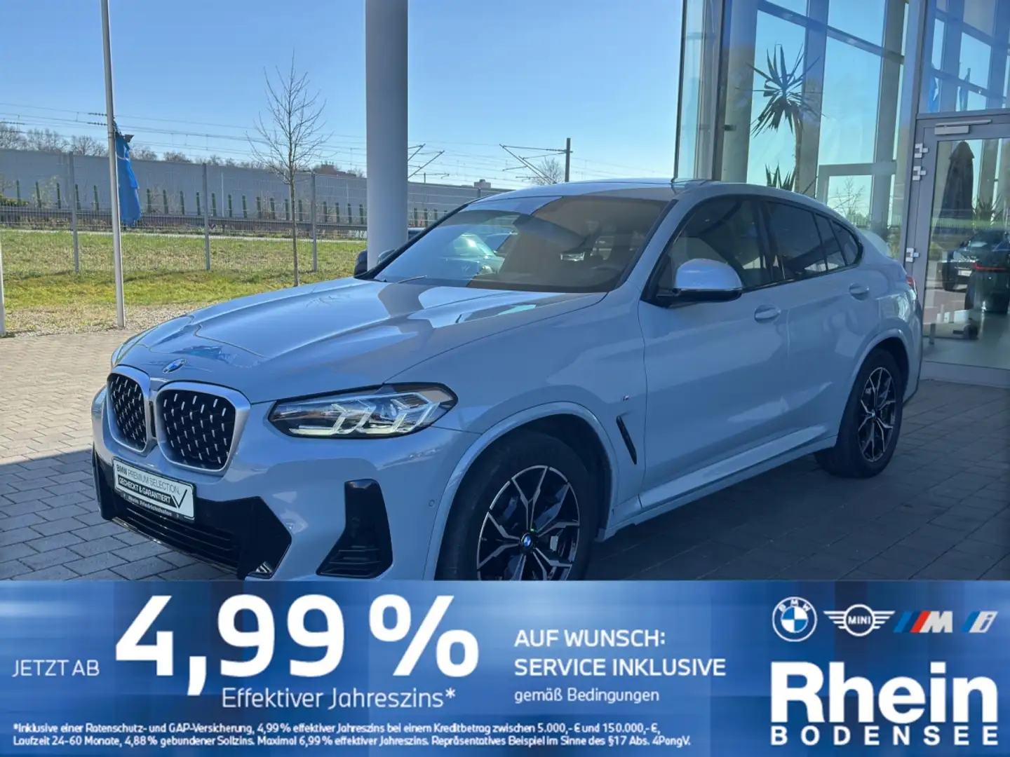 BMW X4 xDrive20i M Sport Lenkradheizung Pano Ad.LED Grijs - 1