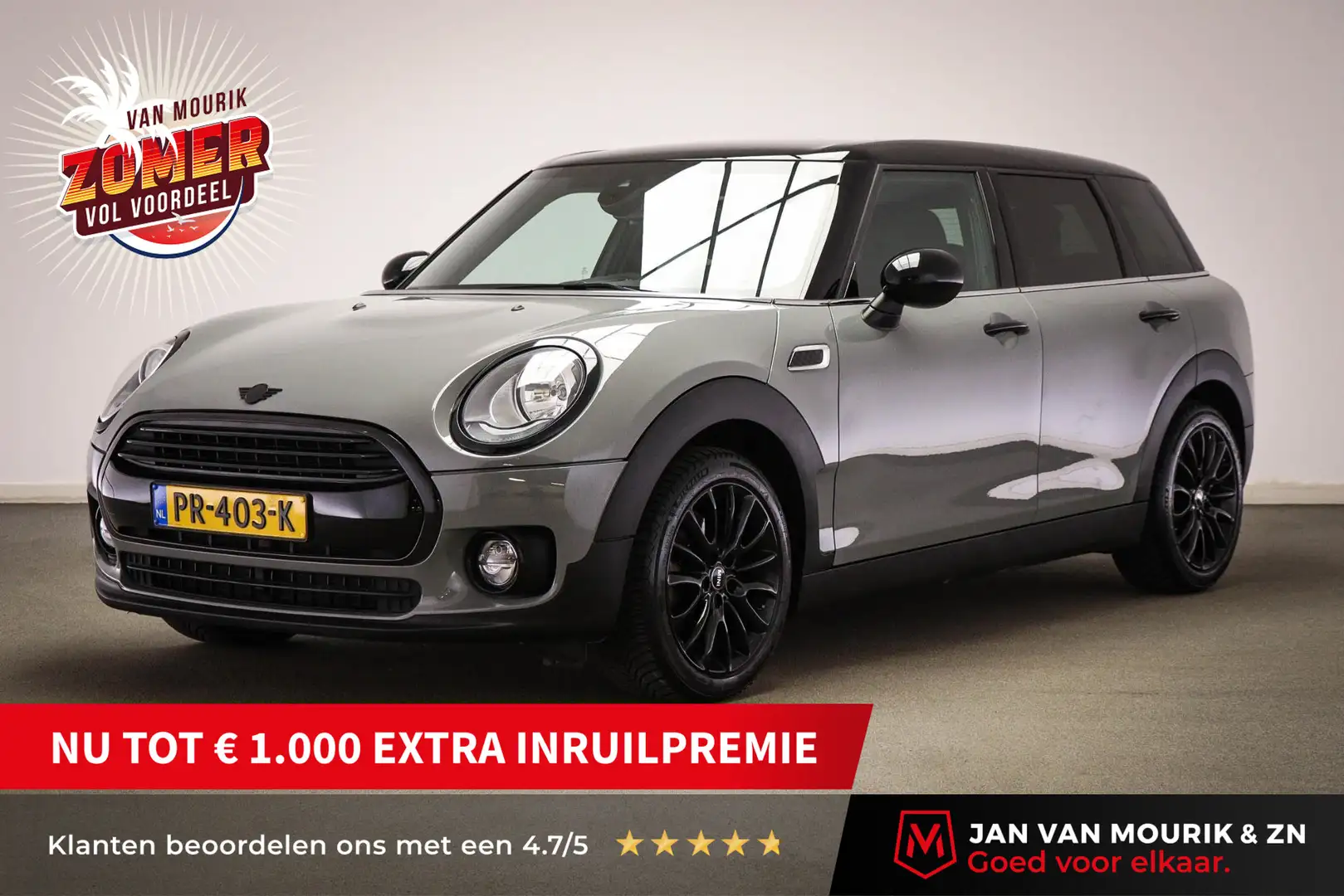MINI Cooper Clubman Mini 1.5 Business | AIRCO | CRUISE CONTROL | NAVI Gris - 1