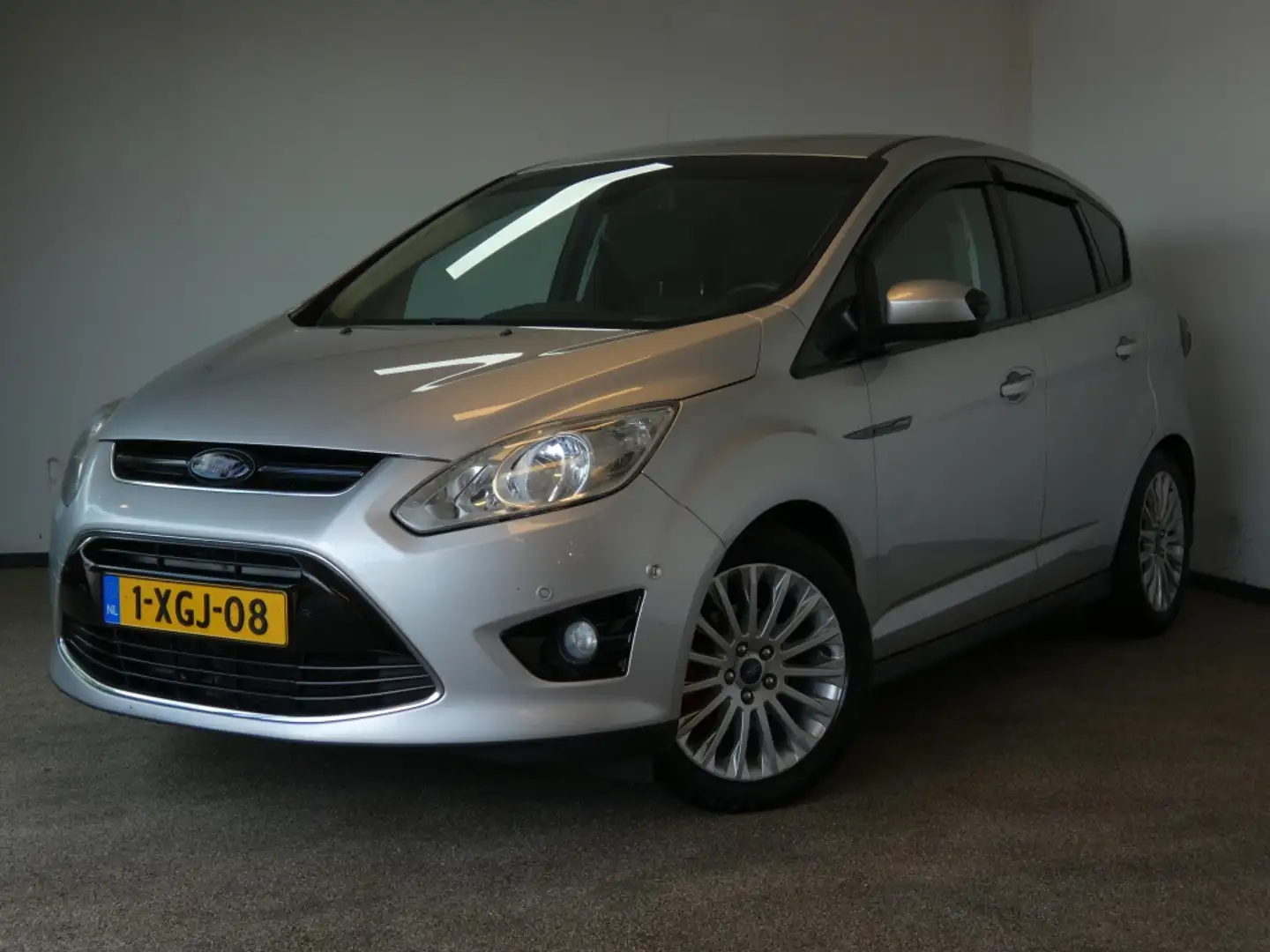 Ford C-Max 1.6 TDCi Lease Ti. Nwe APK Airco Grijs - 1