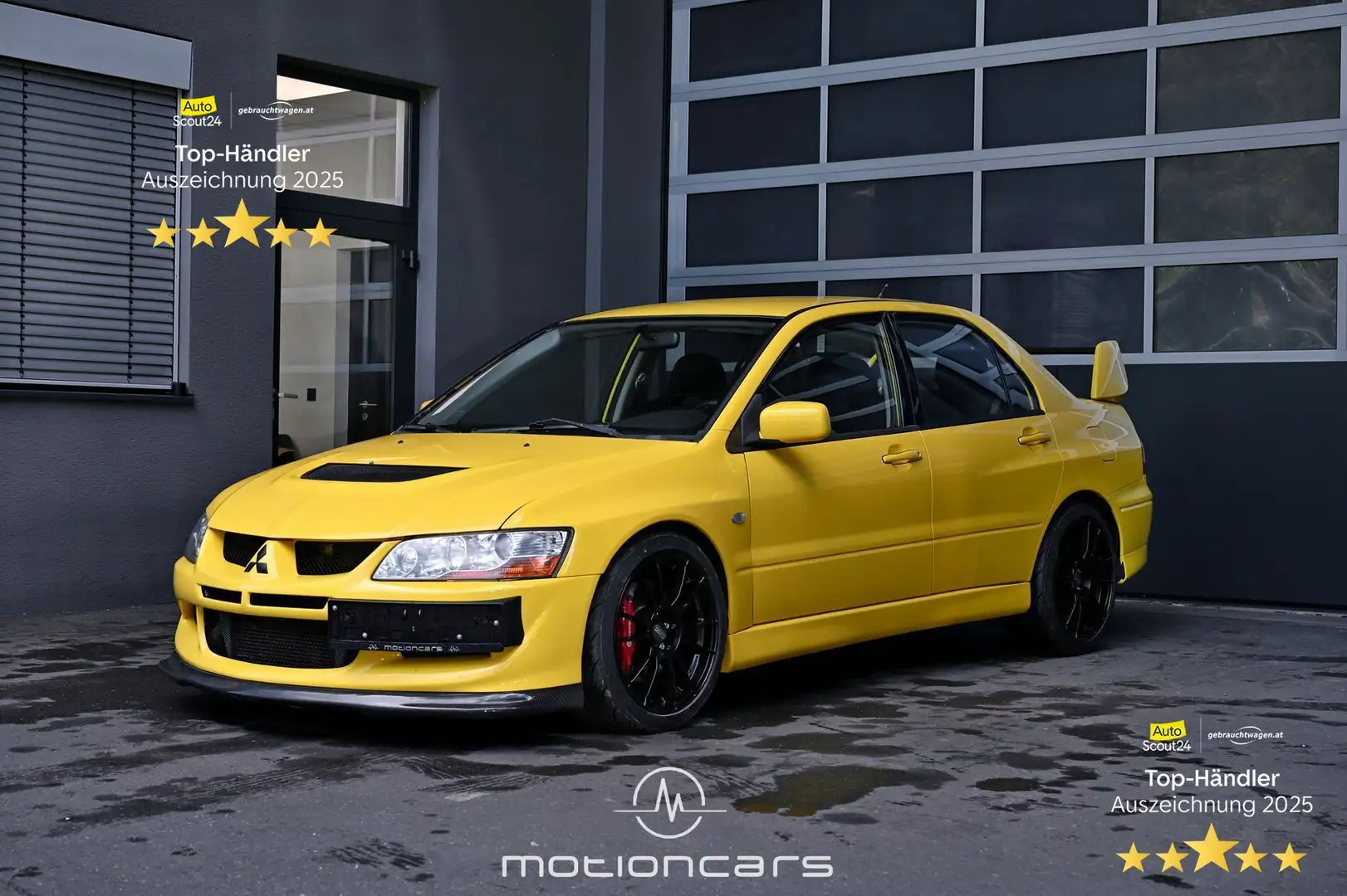 Mitsubishi Lancer Evo VIII EXP € 50.480,- Gelb - 1