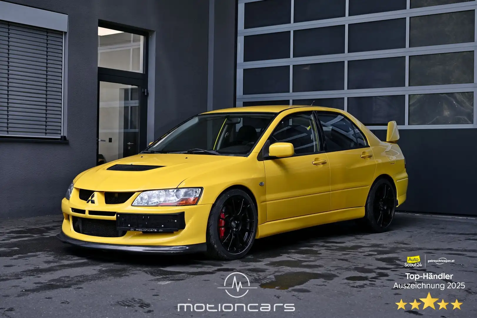 Mitsubishi Lancer Evo VIII EXP € 50.480,- Amarillo - 1