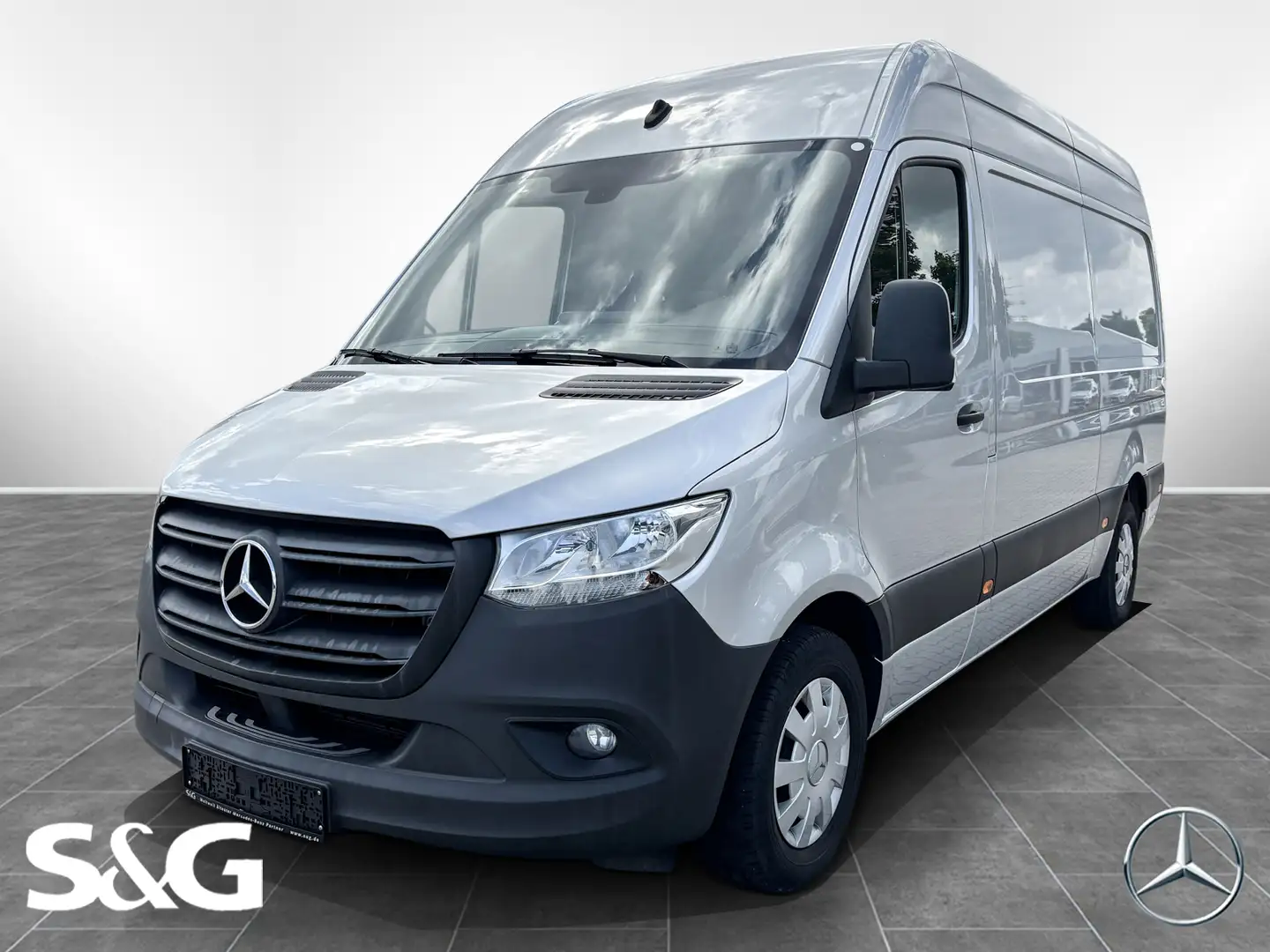 Mercedes-Benz Sprinter 314 Kasten Hochdach Plateado - 1