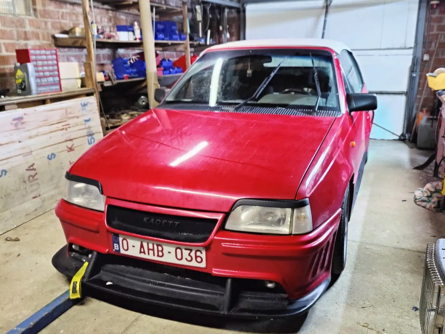 Opel Kadett Opel kadett E Rood - 1