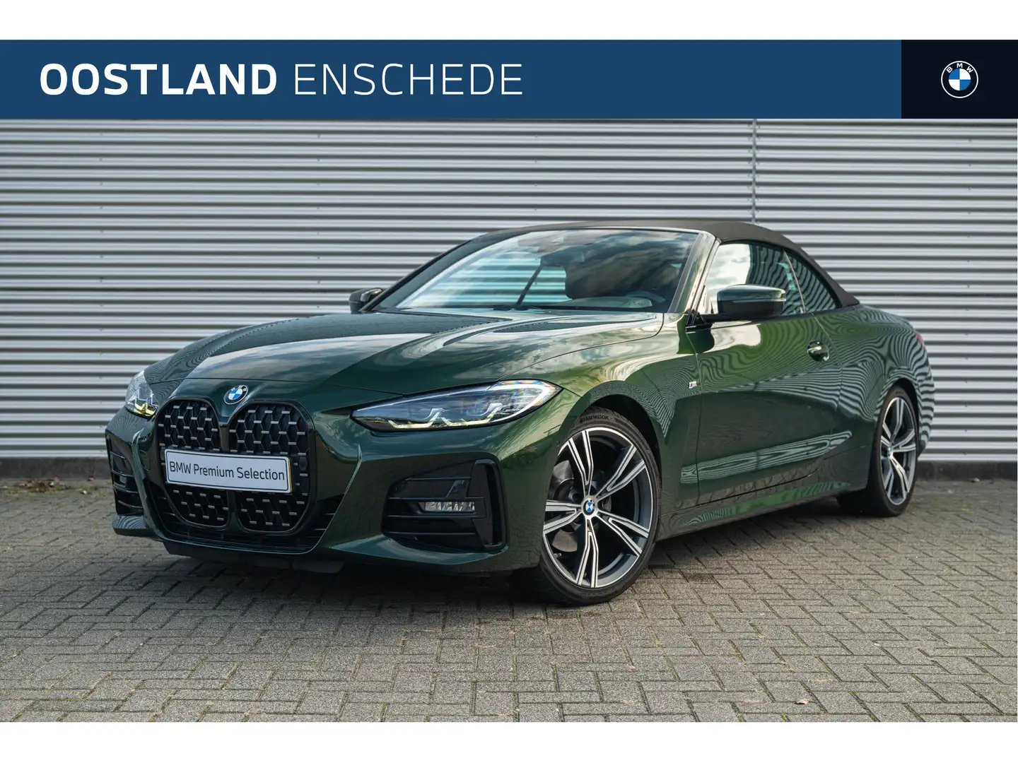 BMW 420 4 Serie Cabrio 420i High Executive M Sport Automaa Grün - 1