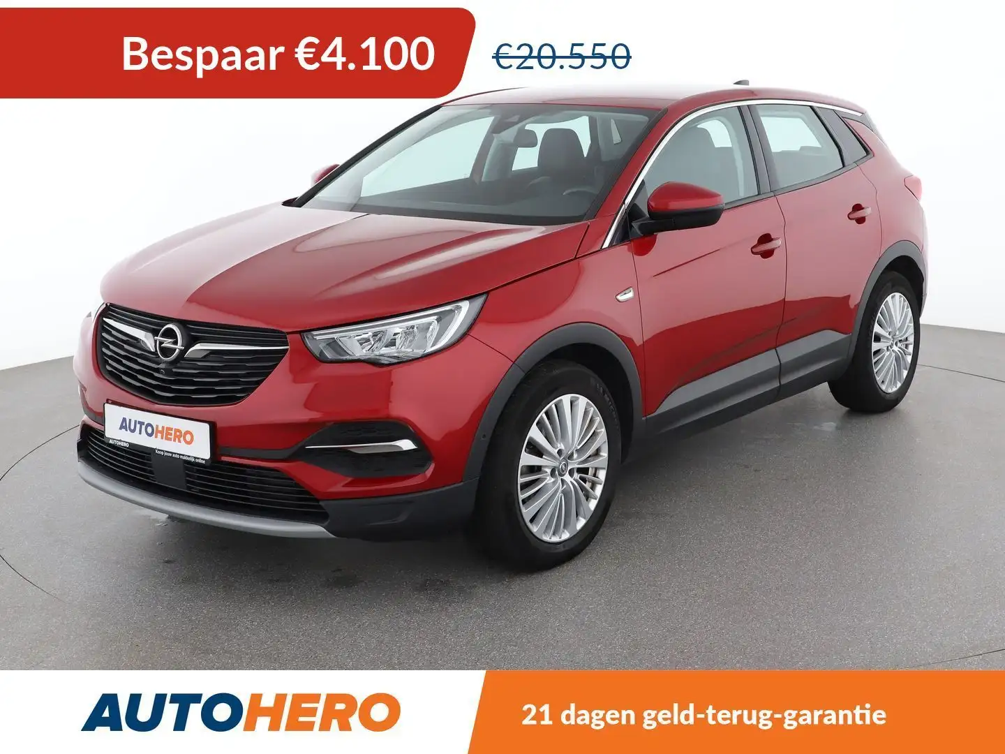 Opel Grandland X 1.2 Turbo Innovation Rood - 1